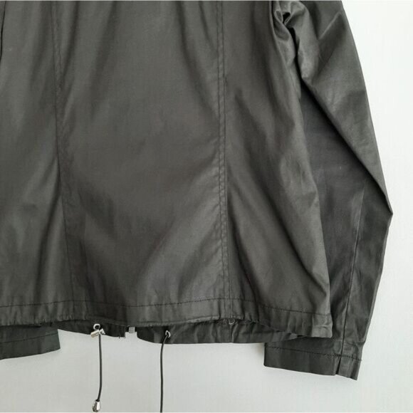 SAM EDELMAN Full-Zip Utility Jacket  Windbreaker Black Sz XS - Picture 11 of 13